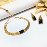 Stunning Gold Plated Necklace Set – Abdesignsjewellery
