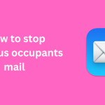 How To Stop Previous Occupants Mail