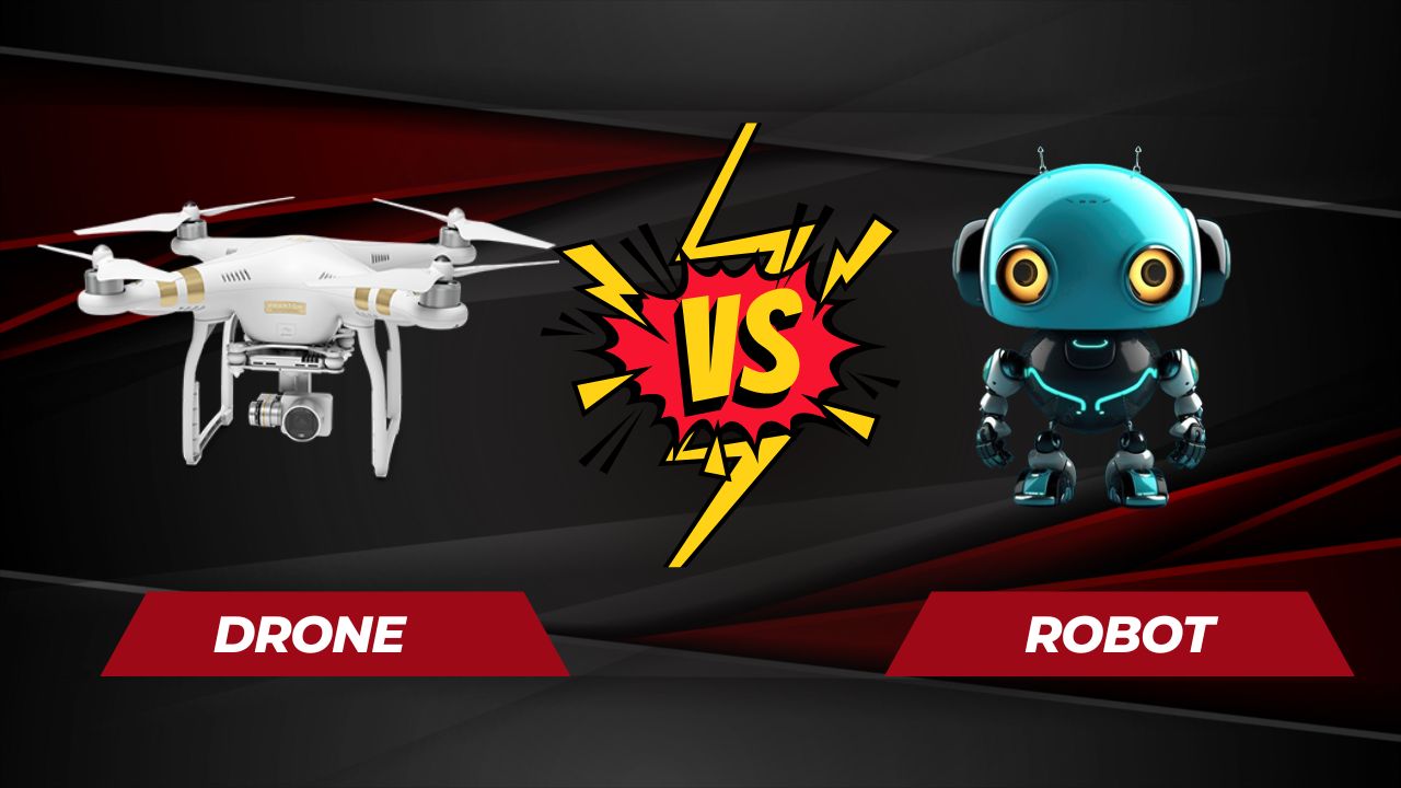 Drone vs Robot What Are the Differences? EzySpot